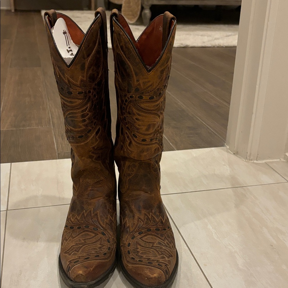 Dan Post Brown Ankle Boots